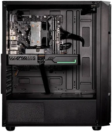 Computador personalizado em montagem